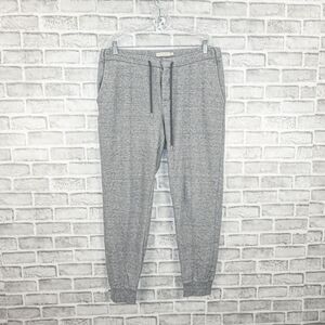 SUITSUPPLY Men's Heather gray drawstring Jogger sweatpant cotton blend sz XL